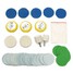 Car Felt White with 2 Wheels Kit Glass Polishing Cerium Oxide Powder - 1