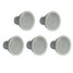 Gu10 Bulb 7w 110-240v 500lm Led Warm White 5pcs Spot Light - 1