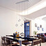 Kitchen Dining Room Modern/contemporary Feature For Crystal Metal Island Chrome Pendant Light - 4