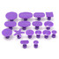 Glue Removal Repair Tool PDR Car Body Dent 23pcs Lifter Hail Tabs Paintless - 8