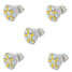 12v 5pcs Light Spot Smd5730 Light Bulbs Mr11 7w - 1