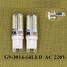 Ac 220-240 V 4 Pcs Smd 7w G9 Warm White - 2