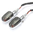 Light Bulbs Metal Pair Rear Tail Running Turn Signal Indicator Motorcycle Brake - 7