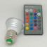 Led 3w Rgb Spotlight Colorful Remote Control E27 - 1