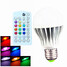 Rgb 9w Music Led Bulb Color 1pcs - 2