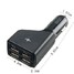 USB Black Charging Fast Car Charger Phones QC 2.0 4 Port Charger for Mobile - 3