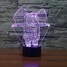 Decoration Atmosphere Lamp Colorful 100 Christmas Light Novelty Lighting 3d Touch Dimming Led Night Light - 2