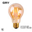 Cob 1 Pcs A19 2200k Amber Gmy Vintage Led Filament Bulbs Warm White 2w - 1