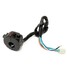 Motorcycle Handlebar Horn Turn Switch Electrical Start 12V 8inch Signal Headlight - 5