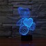 Shape Baby Heart Led Night Light 100 Cute Lamp - 4