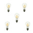 360lm A60 Warm Cool White Filament Light E27 Degree Color Led 5pcs - 1