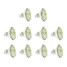 10 Pcs Warm White Led Spotlight Mr11 Gu4(mr11) 100 6w - 10