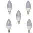 Ac 220-240 V Candle Light E14 5w Warm White Smd Led C35 - 1