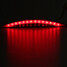 Mudguard Tail Light Lamp For Harley Rear Tip Red 12V LED Brake - 6