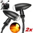 Light For Harley Davidson Motorcycle Bullet Turn Signal 4pcs Black Cruiser Chopper 10mm - 1