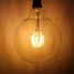 Ac 110-130 V Led Filament Bulbs Warm White E26/e27 Cob Dimmable G95 Ac 220-240 - 3