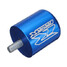 Chrome Suzuki GSXR600 Bar End Aluminum Blue - 3