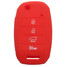 KIA Car Multi Color 4 Buttons Remote Key - 6