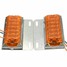 24V Pair Pickup Side Marker Indicator Light Lamp Commercial 12-LED Trailer Truck - 2