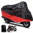 Dust Cover Dust Bike Protector Motorcycle Rain UV Red Black - 1