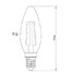 E14 Candle Bulb Cob Warm White Ac 220-240 V Dimmable 2800-3200k Ondenn - 4