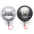 2Pcs Bracket For Harley 4.5inch Cover Housing Outer LED Foglight Davidson - 1