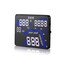 Failure 5.5 inch HD Temperature Car Alarm System Q7 HUD Fuel Detector Engine Display Speed - 3