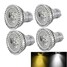 Led Spotlight 3-led 300lm 220-240v 4pcs Ac110 Warm White 85-265v 120v - 1