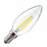 180lm Candle Bulb Cool White Edison Filament 2w Led E14 - 2