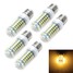 1200lm Smd 5pcs 69-5730 240v 12w E27/e14 Warm Cool White Light Led Corn Bulb - 1