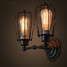 E27 Art Country Led Lights Iron Antique Wall Lamp - 2