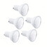 Warm White Cold White Gu10 5pcs Led Spot Bulb Ac100-240v Mr16 Smd 9w - 1