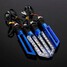 4pcs Blue Light Lamp Universal Motorcycle Turn Signal Indicators - 6