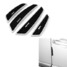 4pcs Guard Scratch Stickers Hypersonic Car Door Bumper Strip Door Jamb Protector - 1