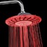 Inch Chrome Finish Grade Changing Rain Led Shower Head Abs Colorful - 3