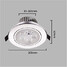 Receseed Color Led 85-265v Ceiling Lights 5leds 5w 550lm - 2