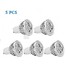 Mr16 350-400 Cool White Ac 85-265 V Led Spotlight 5w 5 Pcs - 1