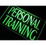 Sign Personal Rain Trainer Neon Light - 3