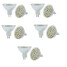 Warm White 10pcs Decorative Led Spotlight Dimmable 60smd White Mr16 - 1