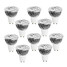 4w High Power Led Gu10 10 Pcs Cool White Warm White - 1