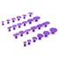 Car Fixer Puller Tabs spacer Repair Tool 24pcs Durable - 6