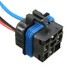 4pin Integrated Holder 12V 40A Relay Car Auto Waterproof - 8