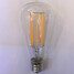 E26/e27 Amber 1 Pcs Cob Ac 85-265 V Warm White Kwb Edison 1w - 1