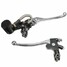 Motorcycle 8inch 22mm Handlebar Brake Master Cylinder Clutch Lever - 1