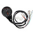 Meter Speedo Motorcycle LED Backlight Black Odometer Speedometer - 2