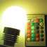 Controlled High Power Led Ac 100-240 V G45 Rgb Remote E26/e27 Led Globe Bulbs - 7