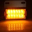 24V Pair Pickup Side Marker Indicator Light Lamp Commercial 12-LED Trailer Truck - 7