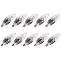 Candle Light 10pcs Led 220v E14 3w 300-350lm Light Bulbs