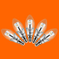 Warm White 5 Pcs Smd G60 E14 Cool White Led Globe Bulbs