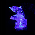 Color-changing Night Light Abs Creative Crystal Animal